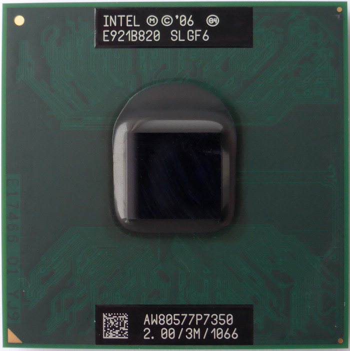 Intel Core 2 Duo P7350 2GHz/3M/25W Socket P процесор для ноутбука