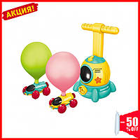 Машинка с шариками воздушные гонки, детские воздушные гонки на машинах с шариком, машинки с шариками и насосом