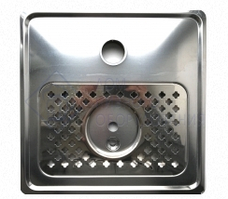 Краплезбірник настільний металевий без рінзера - нержавійка - для пива, кави і соків Україна - спіл стоп для бару