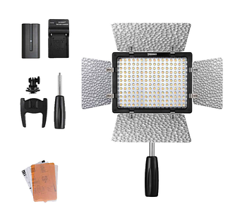 Комплект накамерного LED-відеосвітла Yongnuo YN160 III (акумулятор F750 + зарядка)