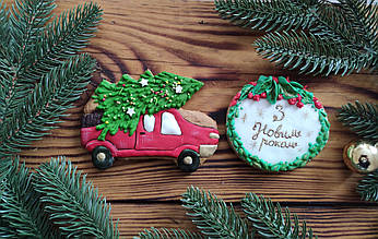 Корпоративний набір імбирних пряників "З новим роком"