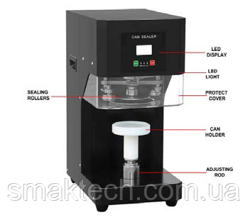 Апарат для закупорювання банок автомат Drink Seamer Machine