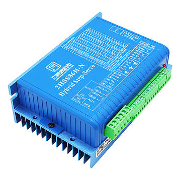 Цифровий гібридний кроковий серводрайвер 2HSS86H-N для крокового двигуна з енкодером серії 86, фото 2