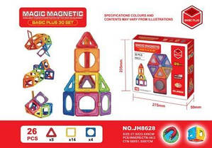 Конструктор магнітний Magic Magnetic 26 деталей .