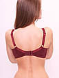 Бюстгальтер Diorella (50 40F), колір Бордовий, розмір 100F, фото 3