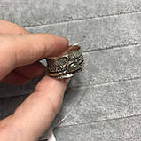 Кільце спиннер з лабрадором 19,5 розмір натуральний лабрадор Індія, фото 4