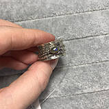 Кільце спиннер з лабрадором 19,5 розмір натуральний лабрадор Індія, фото 5