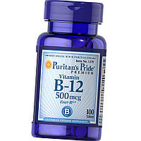 Витамин В12 Puritan's Pride Vitamin B-12 500 mcg 100 таблеток