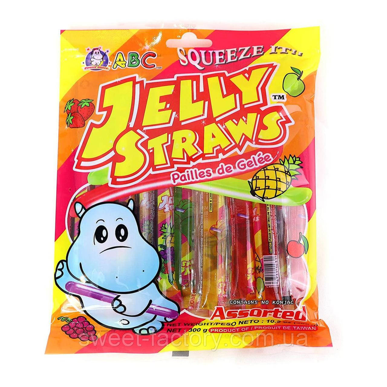 Стіки для заморожування Squeeze Jelly Straws 300g, фото 1