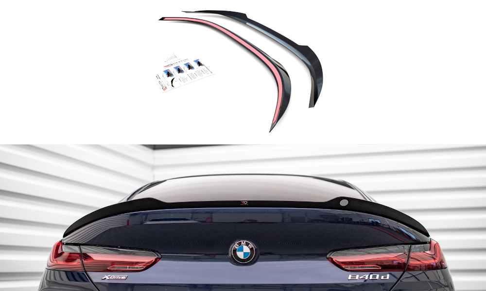 Спойлер BMW G16 Gran Coupe тюнінг елерон