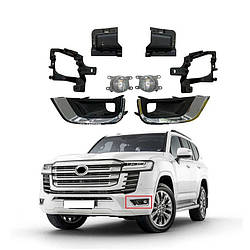 Протитуманні фари в бампер для Toyota Land Cruiser LC 300 2021+ г. Ленд Крузе 300