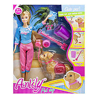 Кукла с собакой Anlily блондинка R/KID-341405