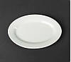Блюдо біле овальне 350х250мм А1407, фото 2