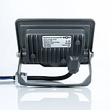 Світлодіодний прожектор Biom 10 W 6200 K 220 V IP65 S5-SMD-10-Slim Сірий, фото 3