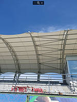 Каркасне покриття трибун стадіону