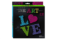 Набор креативного творчества "The STRING ART" STRA-01 на рус. языке (LOVE) (ROY/T-STRA-01-03)