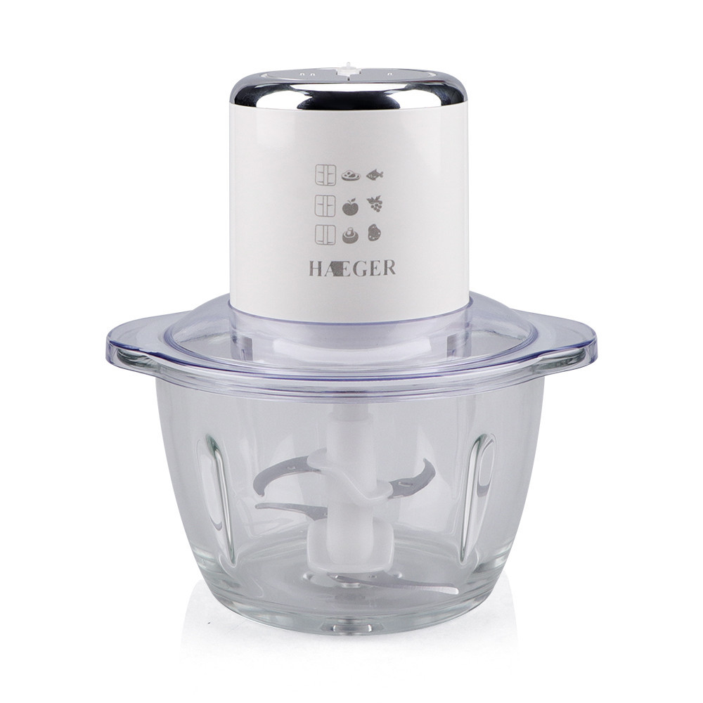 Кухонный Блендер, Измельчитель, Чоппер HAEGER HG-7028 USB 200 Вт Белый ...