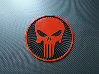 Каратель Punisher эмблема, шильдик, значок для Skoda, Volkswagen и других авто.