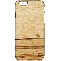 Чехол накладка Mannwood Case Wood for iPhone 6/6S, Terra/Black (M1412B)