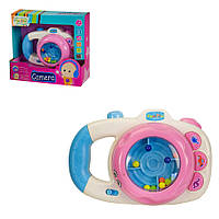 Погремушка для малышей SF235358-68 фотоапарат со звуковыми эффектами (Розовый) (ROY/T-SF235358-68(Pink))