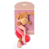 Подвеска на детскую кроватку X16403 плюшевая (Собачка розовая X16403D(Pink)) (ROY/T-X16403D(Pink))