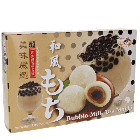 Японські Моті Bubble Milk Tea, ТМ Royal Family, 210 г!!! Термін до 04.2025