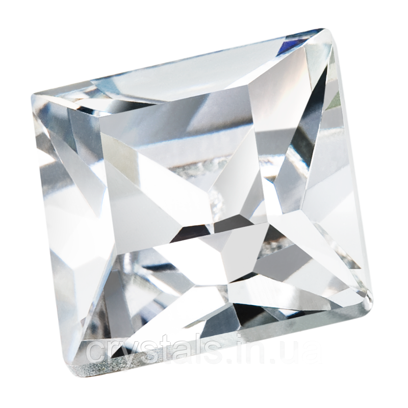 Квадрати Preciosa (Чехія) 12х12 мм Crystal, фото 1
