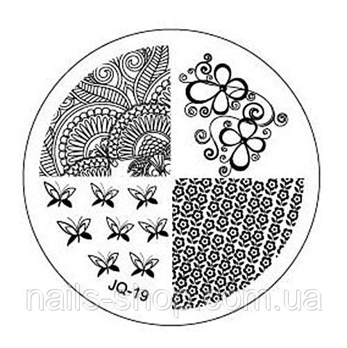 Диск для стемпинга JQ-19, фото 1