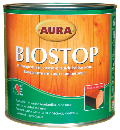 Біозахисний ґрунт для дерева Aura Biostop 0.9л, фото 1