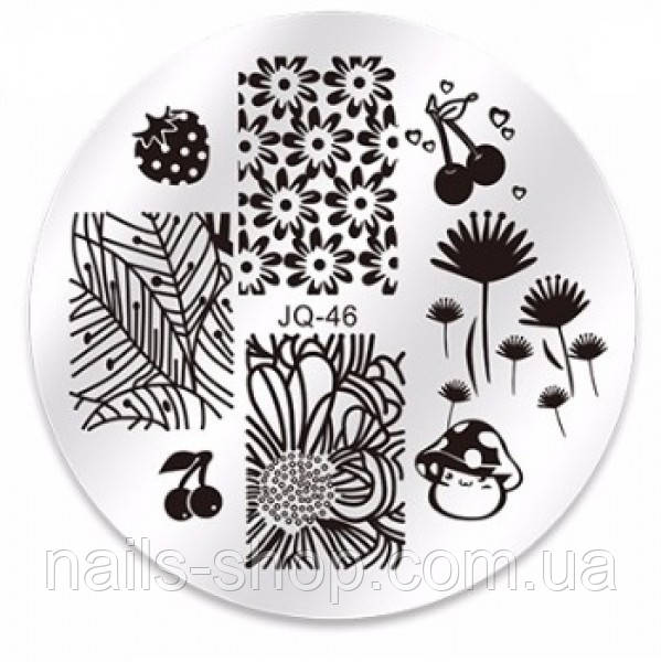 Диск для стемпинга JQ-46, фото 1