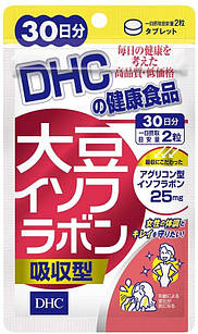 DHC ізофлавони сої + лактобіонова кислота + екстракт хмелю + екстракт льону, 60 таб на 30 днів