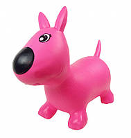 Прыгун-собачка MS1592 надувная (Розовая) (ROY/T-MS1592Pink)