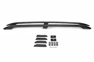 Nissan Qashqai 2007-2010 +2 Рейлінги чорні з пласт. кінцями TMR Рейлінгі Ніссан Кашкай