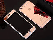 Дзеркальні скла для Iphone 6/6S rose gold