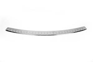 Volkswagen Caddy 2004-2010 накладка на задній бампер із вигином Omsa TMR Накладки на задній бампер Фольксваген