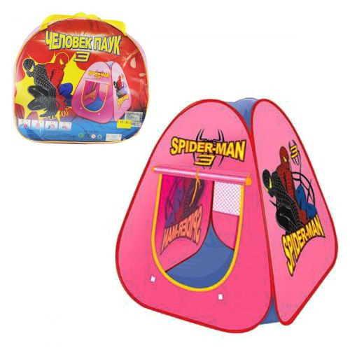 Детская игровая палатка Человек Паук 889-75B в сумке (ROY/T-889-75B) - фото 1 - id-p1526225893