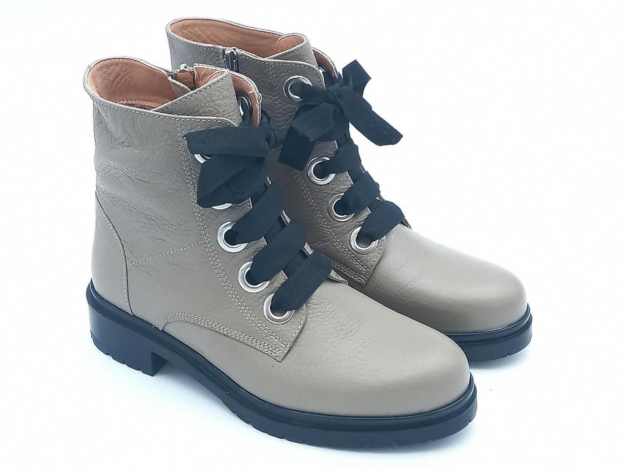 Черевики Etor 6594-7211-2 темно-бежевий