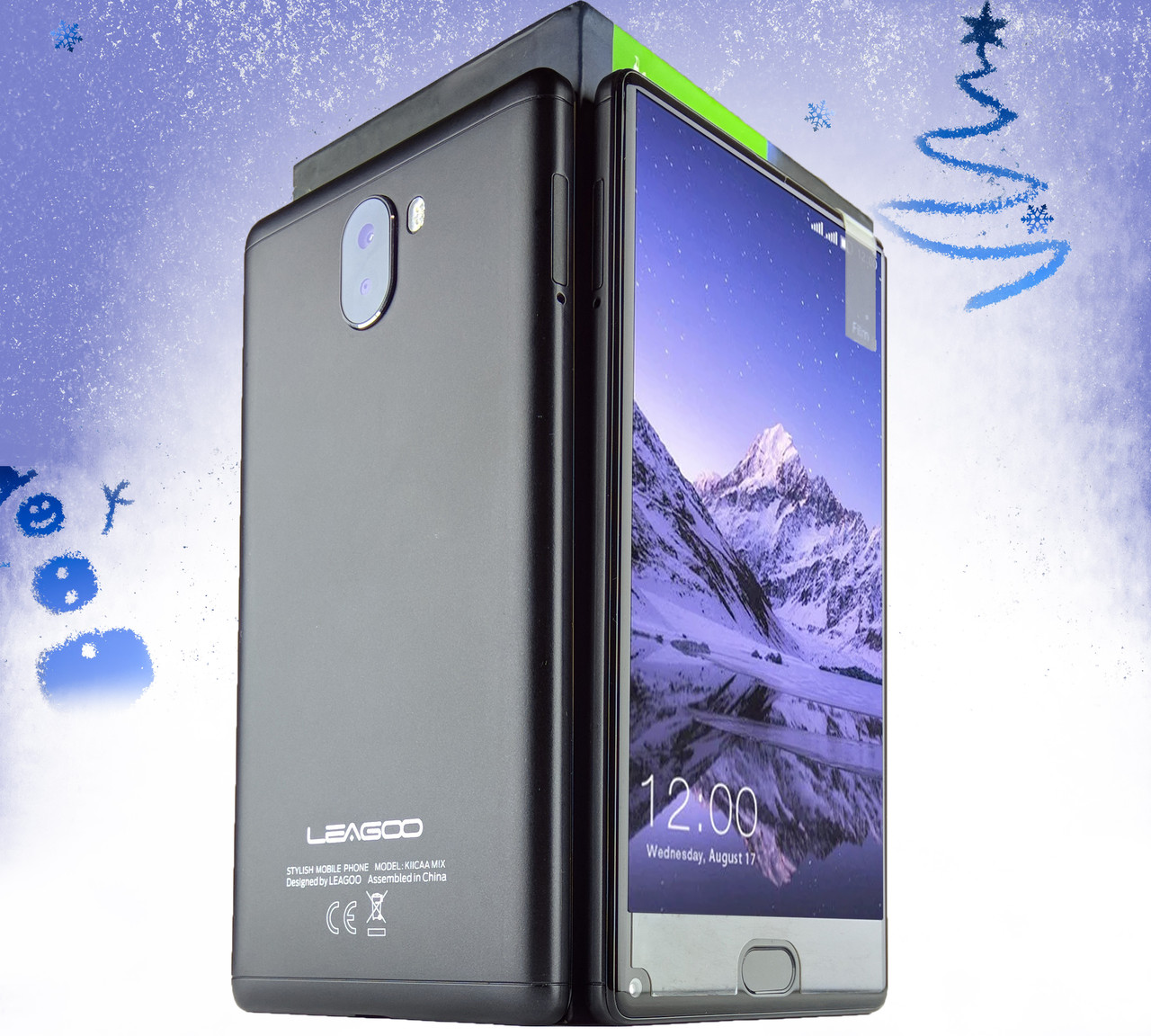 LEAGOO KIICAA MIX 5.5"  ⁇  3/32 Gb  ⁇  FHD  ⁇  Gorilla 4  ⁇  Бампер  ⁇  Плівка, фото 1