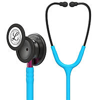 Стетоскоп Littmann Classic III Бирюзовый с дымчатой акустической головкой и розовым стеблем