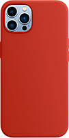 Матовый чехол OneShot iPhone 13 Pro Max (силиконовая накладка) Красный