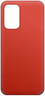 Матовый чехол OneShot Xiaomi Redmi 10 (силиконовая накладка) Красный