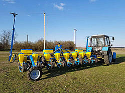 Сівалка універсальна пневматична УПС-8 (СПУ-8) точного висіву з міжсекційним розміщенням коліс