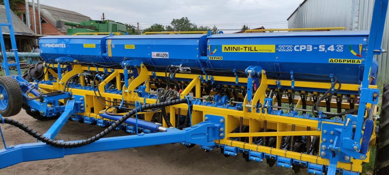 Сівалка зернова СЗ (СРЗ)-5,4 варіаторна Mini-Till для мінімальної технології (загортач, незалежний поводок)