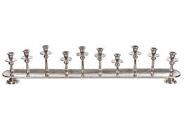 Підсвічник металевий на 10 свічок 109 см. Новорічні свічники