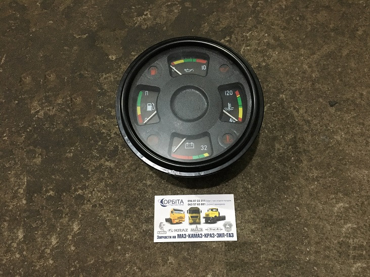 283.3801010 Комбінація приладів МАЗ, КАМАЗ, КАМАЗ ЄВРО (38.3801) 28.3801, фото 1