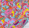 Набір для вишивання за нанесеною на канву схемою "Garland-Christmas App". AIDA 14CT printed, 43*36см, фото 9