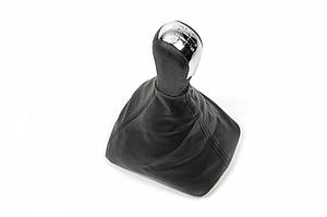 Skoda Octavia A5 Ручка та чохол КПП (хром вставка, 5 маточина) TMR Ручки КПП Шкода Октавія 2