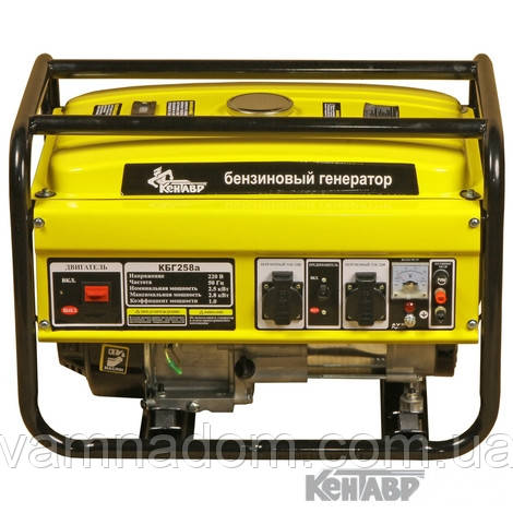 Бензиновий генератор Кентавр КБГ-258а
