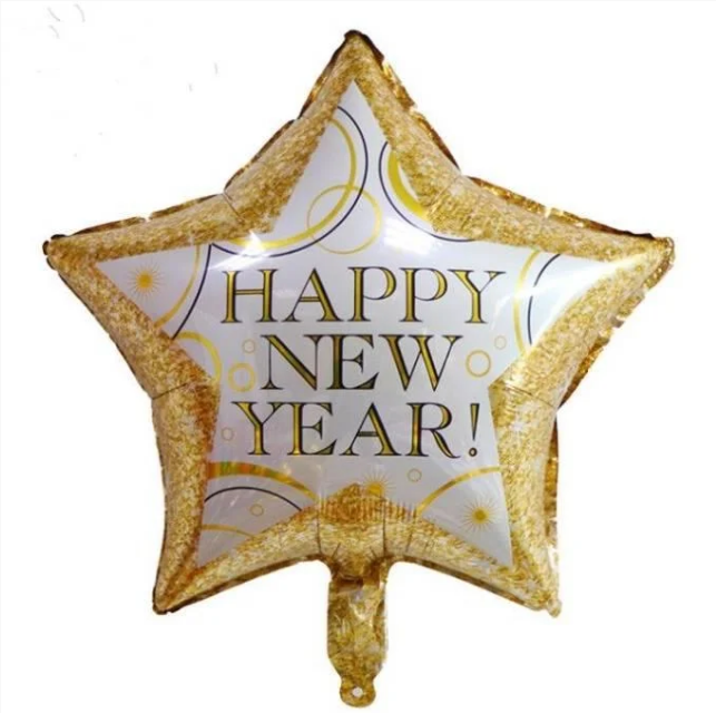 Фольгована куля "Happy New Year" (Китай)