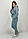 Спортивне жіноче худі темно голубого кольору на флісі з капюшоном XL, XXL, 3XL сезон ОСІНЬ/ЗИМА, фото 2